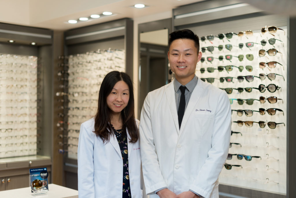 Dr. Sophie and Dr. Steven of Bright Vision Optometry