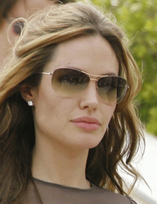 Pin on Angelina Jolie Sunglasses